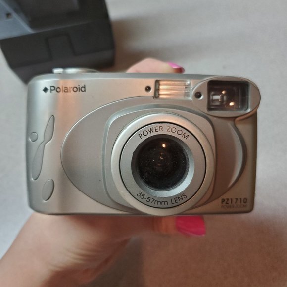 Polaroid Power Zoom PZ1710 35mm Film Camera, Good